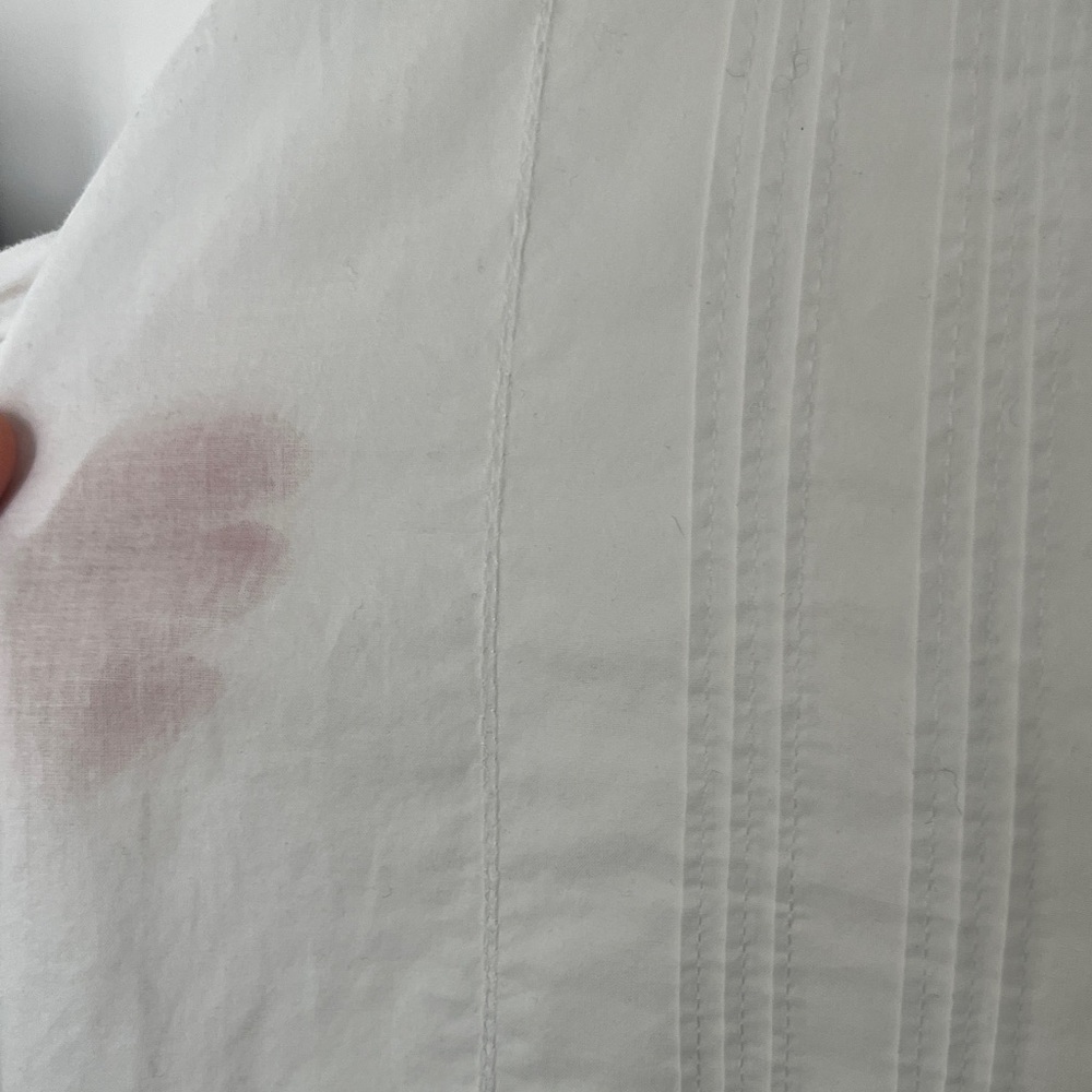 Treasure & Bond Crisp White Button-Front Blouse - Picture 4 of 4